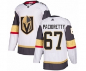 Youth Adidas Vegas Golden Knights #67 Max Pacioretty Authentic White Away NHL Jersey