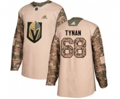 Youth Adidas Vegas Golden Knights #68 T.J. Tynan Authentic Camo Veterans Day Practice NHL Jersey