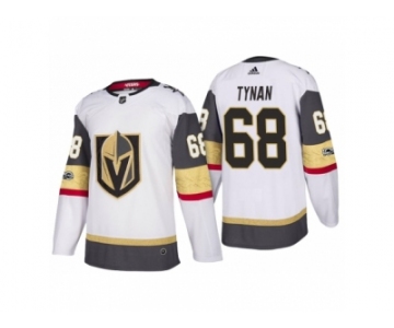 Youth Adidas Vegas Golden Knights #68 T.J. Tynan Authentic White Home NHL Jersey