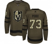 Youth Adidas Vegas Golden Knights #73 Brandon Pirri Authentic Green Salute to Service NHL Jersey