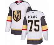 Youth Adidas Vegas Golden Knights #75 Ryan Reaves Authentic White Away NHL Jersey