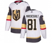 Youth Adidas Vegas Golden Knights #81 Jonathan Marchessault Authentic White Away NHL Jersey