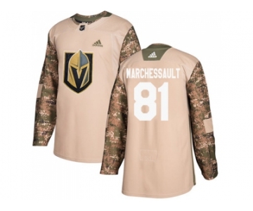 Youth Adidas Vegas Golden Knights #81 Jonathan Marchessault Camo Authentic 2017 Veterans Day Stitched NHL Jersey