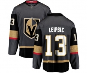 Youth Vegas Golden Knights #13 Brendan Leipsic Authentic Black Home Fanatics Branded Breakaway NHL Jersey