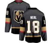 Youth Vegas Golden Knights #18 James Neal Authentic Black Home Fanatics Branded Breakaway NHL Jersey