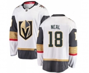 Youth Vegas Golden Knights #18 James Neal Authentic White Away Fanatics Branded Breakaway NHL Jersey