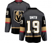 Youth Vegas Golden Knights #19 Reilly Smith Authentic Black Home Fanatics Branded Breakaway NHL Jersey