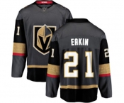 Youth Vegas Golden Knights #21 Cody Eakin Authentic Black Home Fanatics Branded Breakaway NHL Jersey