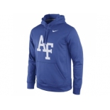 Air Force Falcons Nike Practice Performance Hoodie Royal