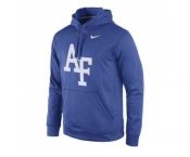 Air Force Falcons Nike Practice Performance Hoodie Royal