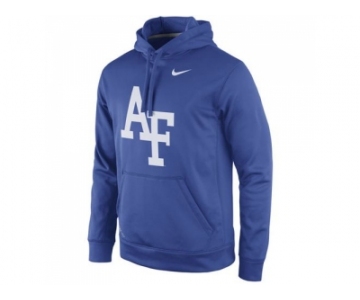 Air Force Falcons Nike Practice Performance Hoodie Royal