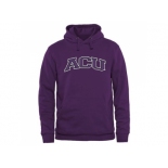 Abilene Christian University Wildcats Arch Name Pullover Hoodie Purple