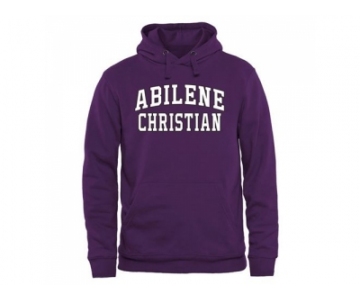 Abilene Christian University Wildcats Everyday Pullover Hoodie Purple