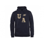 Akron Zips Acronym Pullover Hoodie Navy Blue