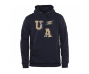 Akron Zips Acronym Pullover Hoodie Navy Blue