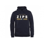 Akron Zips Midsize Arch Pullover Hoodie Navy Blue