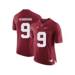 2016 Alabama Crimson Tide Bo Scarbrough #9 College Football Limited Jersey - Crimson