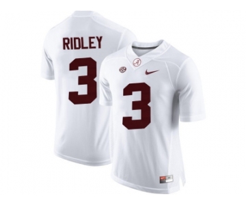 2016 Alabama Crimson Tide Calvin Ridley #3 College Football Limited Jersey - White