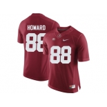 2016 Alabama Crimson Tide O.J Howard #88 College Football Limited Jersey - Crimson