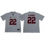 Alabama Crimson Tide #22 Najee Harris White College Football Jersey