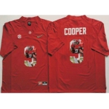 Alabama Crimson Tide #9 Amari Cooper Red Player Fashion Stitched NCAA Jersey