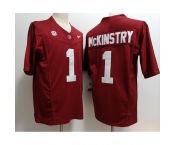 Men Alabama Crimson Tide #1 Kool-Aid McKinstry Red F U S E College Football Jersey