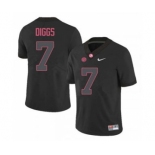 Men's Alabama Crimson Tide #7 Trevon Diggs Black 2019 College Football Jersey