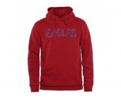 American Eagles Classic Wordmark Pullover Hoodie Red