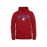 American Eagles Proud Mascot Pullover Hoodie Red