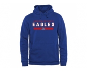 American Eagles Team Strong Pullover Hoodie Royal Blue