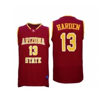 Men's Arizona State Sun Devils James Harden #13 College Basketball Jersey - Maroon