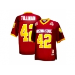 Men's Arizona State Sun Devils Pat Tillman #42 1997 Rose Bowl College Football Throwback Jersey - Maroon