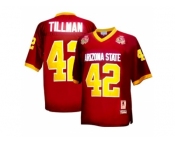 Men's Arizona State Sun Devils Pat Tillman #42 1997 Rose Bowl College Football Throwback Jersey - Maroon