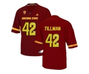 Men's Arizona State Sun Devils Pat Tillman #42 College Football Jersey - Maroon