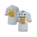 Men's Arizona State Sun Devils Pat Tillman #42 Desert Ice College Football Jersey - White