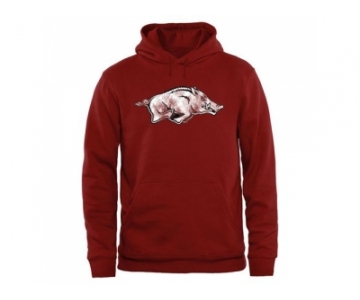 Arkansas Razorbacks Big & Tall Classic Primary Pullover Hoodie Cardinal