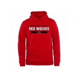 Arkansas State Red Wolves Team Strong Pullover Hoodie Scarlet