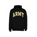 Army Black Knights Bold Arch Hoodie Black