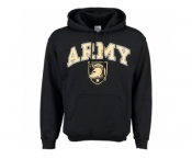 Army Black Knights New Agenda Midsize Arch Over Logo Hoodie Black