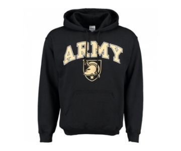 Army Black Knights New Agenda Midsize Arch Over Logo Hoodie Black