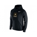 Army Black Knights Nike Big Logo Fleece Hoodie Black