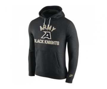 Army Black Knights Nike Club Rewind Hoodie Black