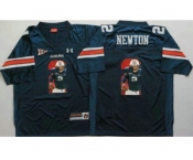 Auburn Tigers #2 Cam Newton Blue Player Fashion Stitched NCAA Jersey