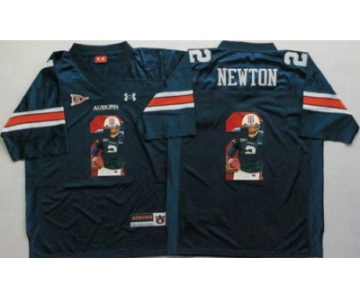 Auburn Tigers #2 Cam Newton Blue Player Fashion Stitched NCAA Jersey