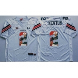 Auburn Tigers #2 Cam Newton White Player Fashion Stitched NCAA Jersey