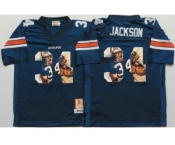 Auburn Tigers #34 Bo Jackson Blue Player Fashion Stitched NCAA Jersey