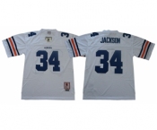 Auburn Tigers #34 Bo Jackson White 1985 College Football Jersey