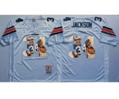 Auburn Tigers #34 Bo Jackson White Player Fashion Stitched NCAA Jersey