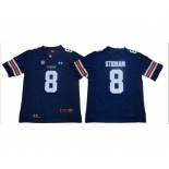 Auburn Tigers #8 Jarrett Stidham Navy College Football Jersey