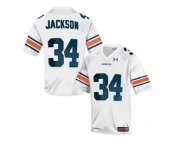 Men's Under Armour Bo Jackson #34 Auburn Tigers College Football Throwback Jersey - White